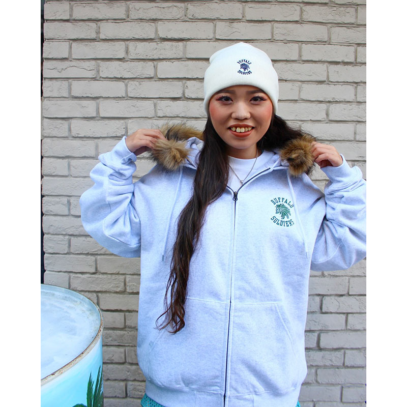 BS MAGNUM WEIGHT FUR ZIP HOODIE