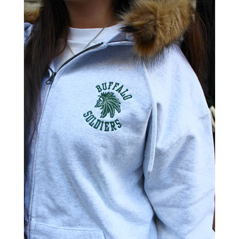BS MAGNUM WEIGHT FUR ZIP HOODIE