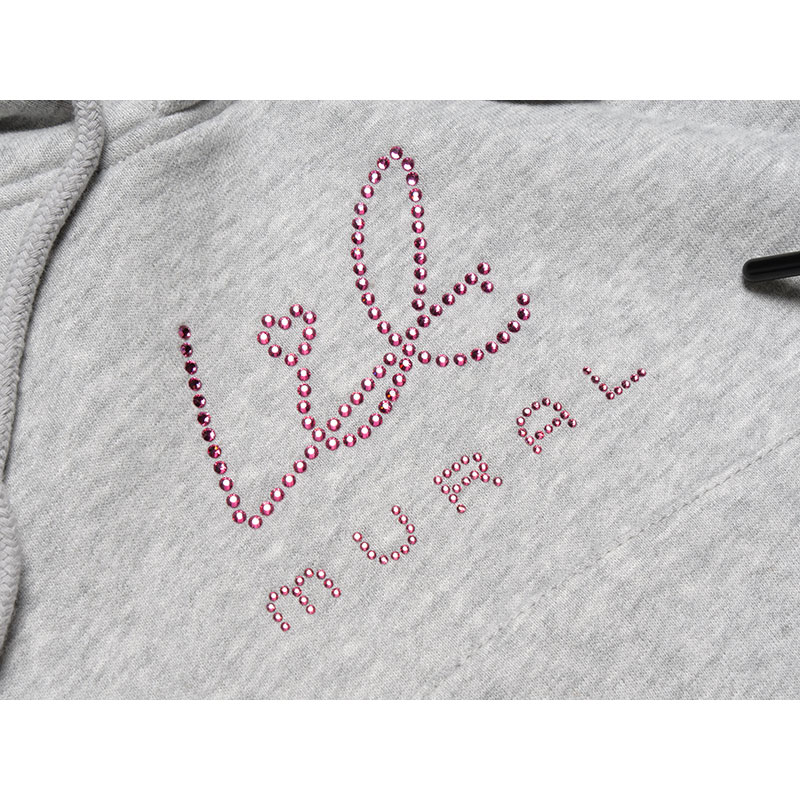 LIL STONE CROPPED HOODIE