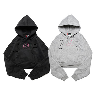 LIL STONE CROPPED HOODIE