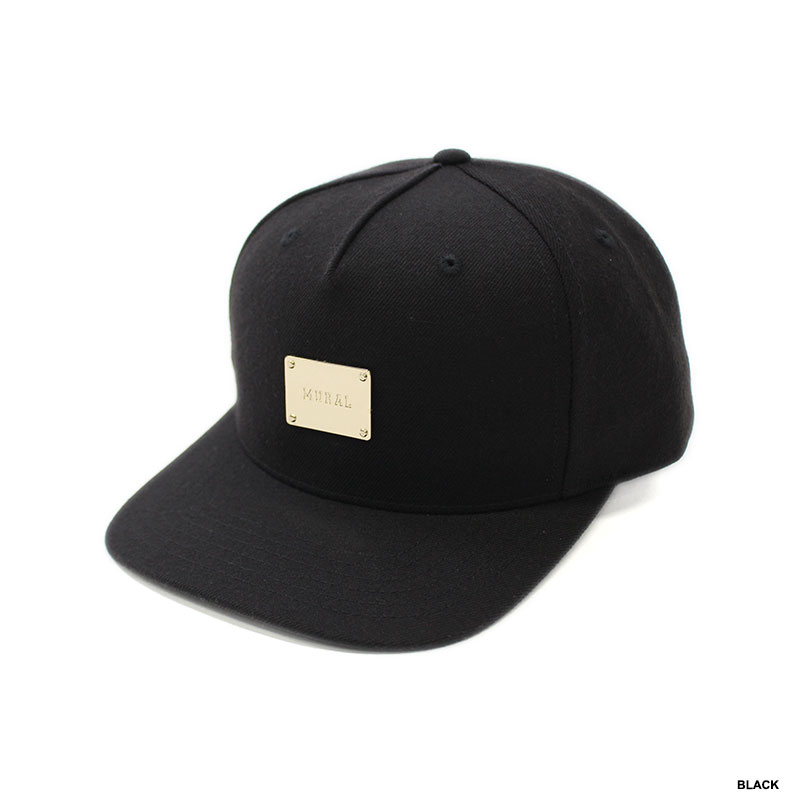 METAL PLATE SNAPBACK CAP