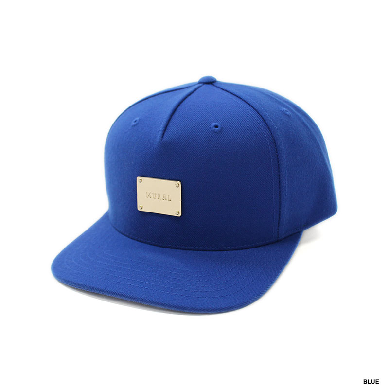 METAL PLATE SNAPBACK CAP