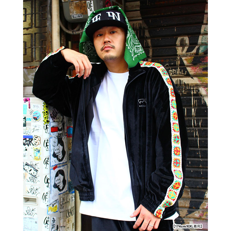 RASTA PEACE VELOR JACKET