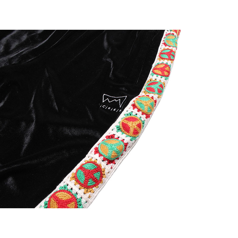 RASTA PEACE VELOR PANTS
