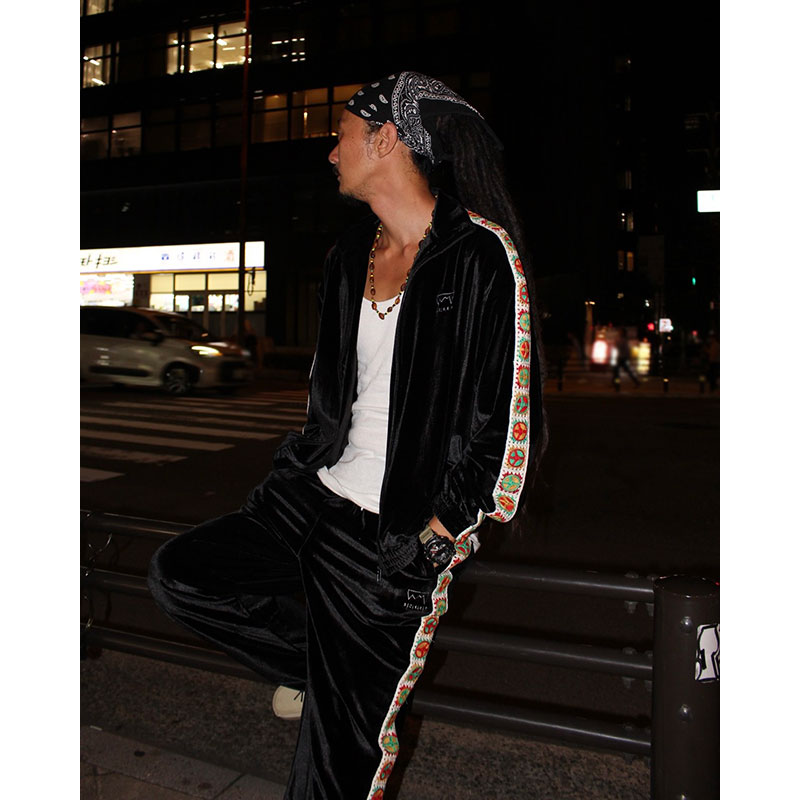 RASTA PEACE VELOR PANTS
