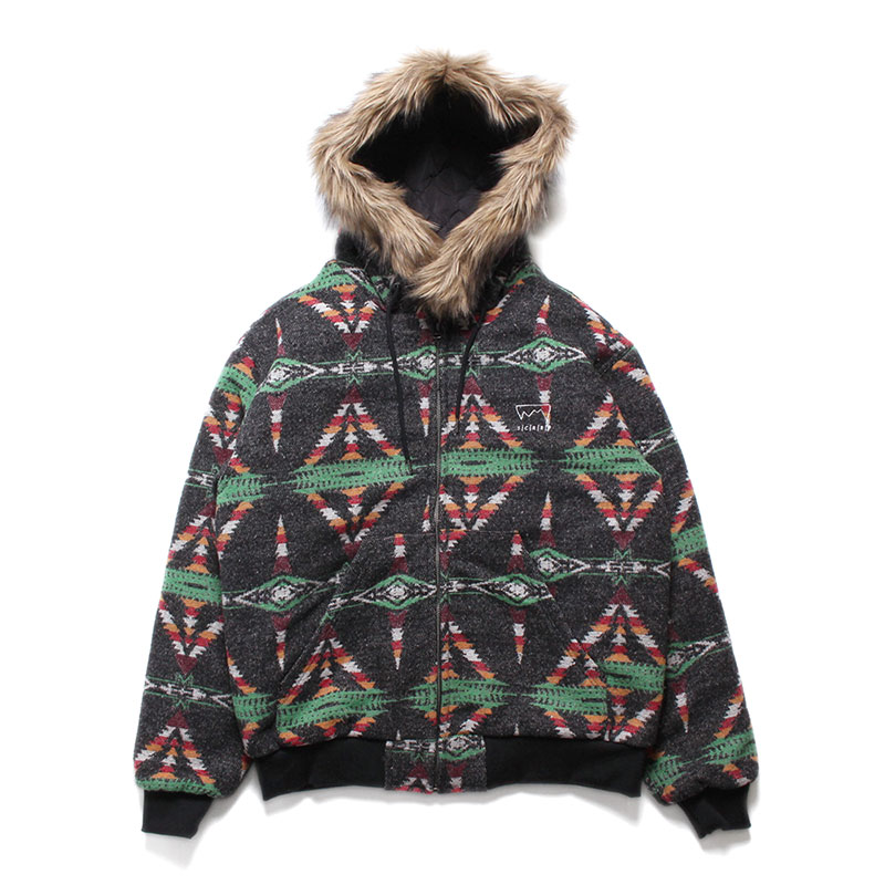 NATIVE RASTA JACKET -BLACK-