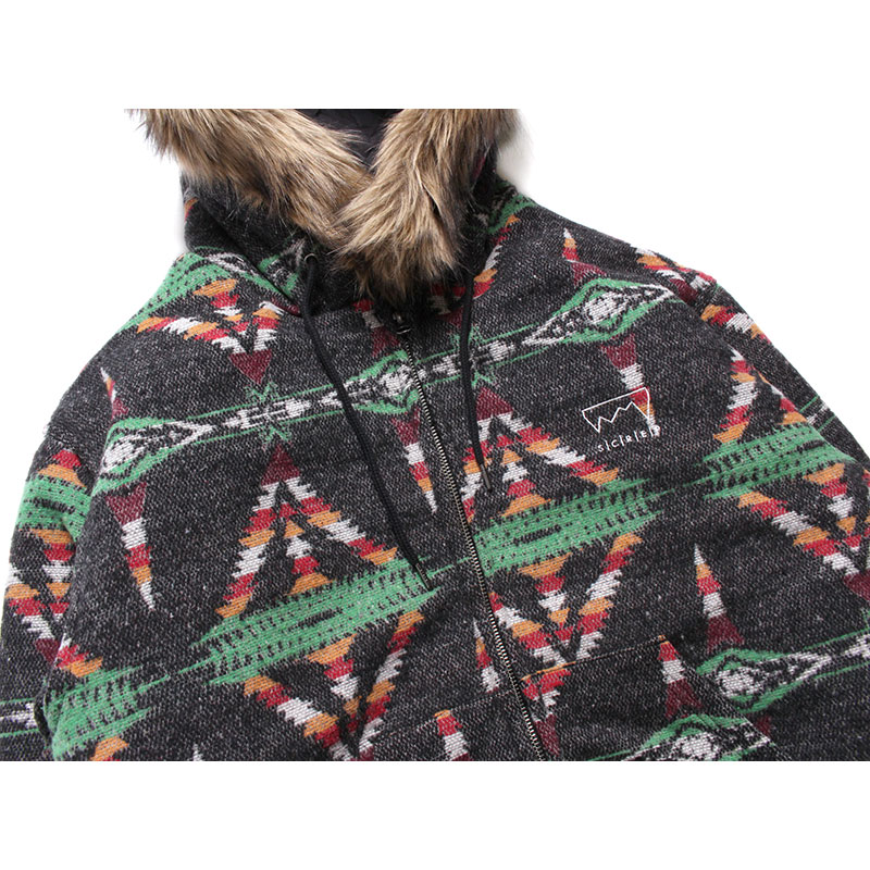 NATIVE RASTA JACKET -BLACK-