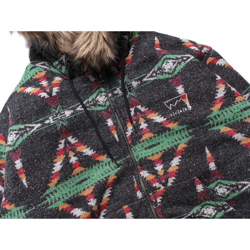 NATIVE RASTA JACKET -BLACK-