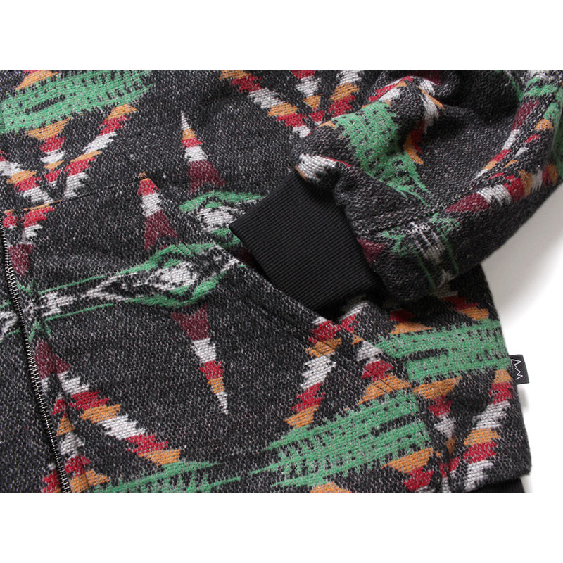 NATIVE RASTA JACKET -BLACK-