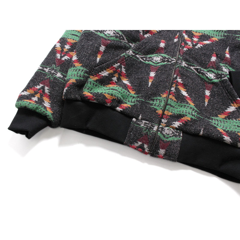 NATIVE RASTA JACKET -BLACK-