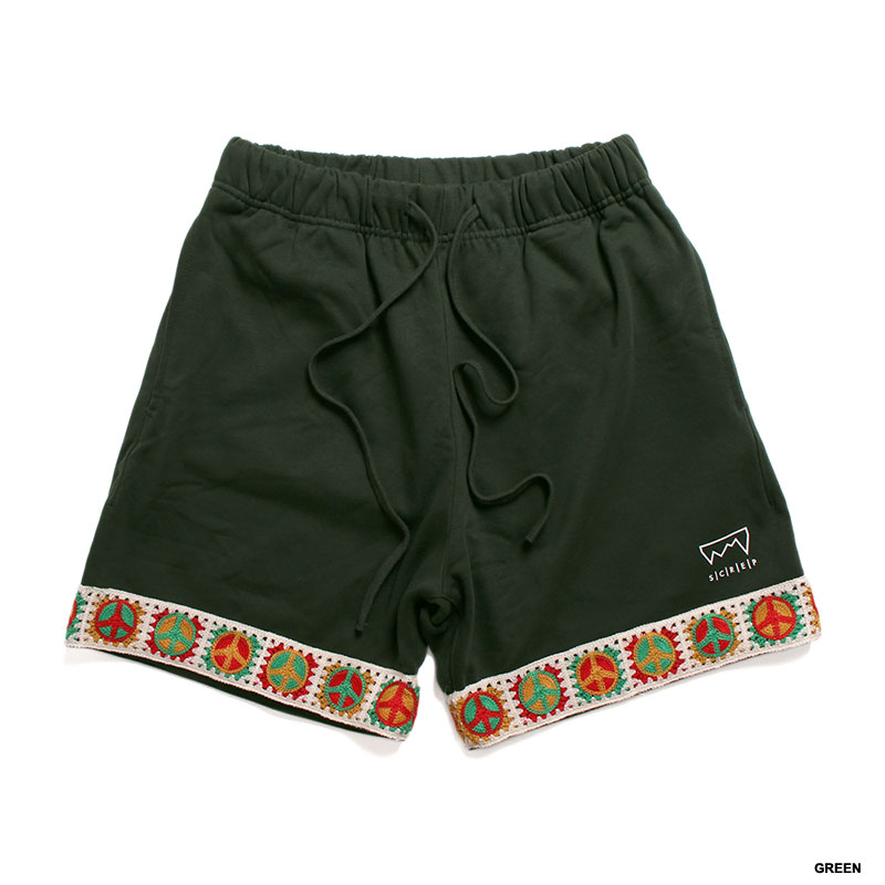RASTA PEACE TAPE SHORTS