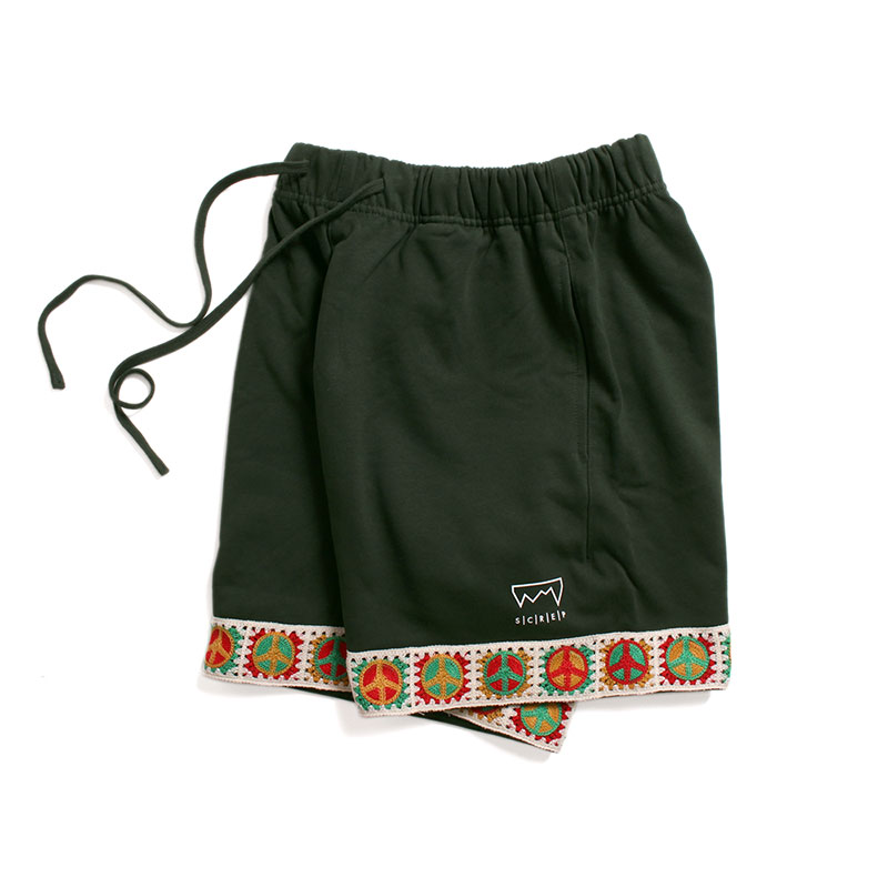 RASTA PEACE TAPE SHORTS