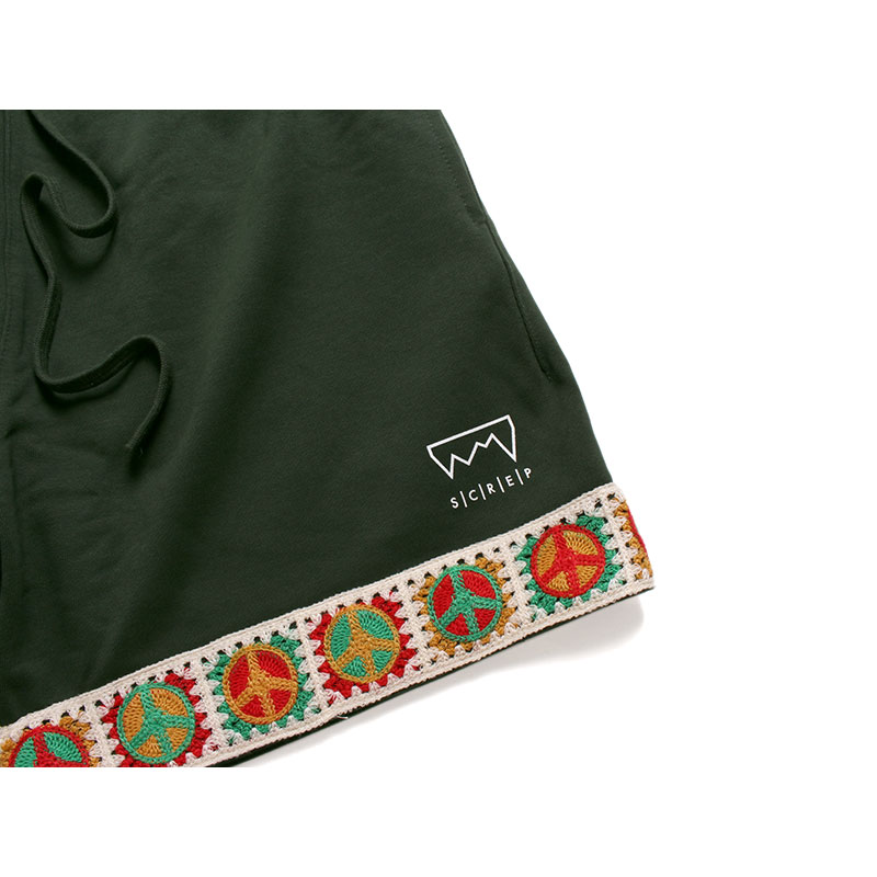 RASTA PEACE TAPE SHORTS
