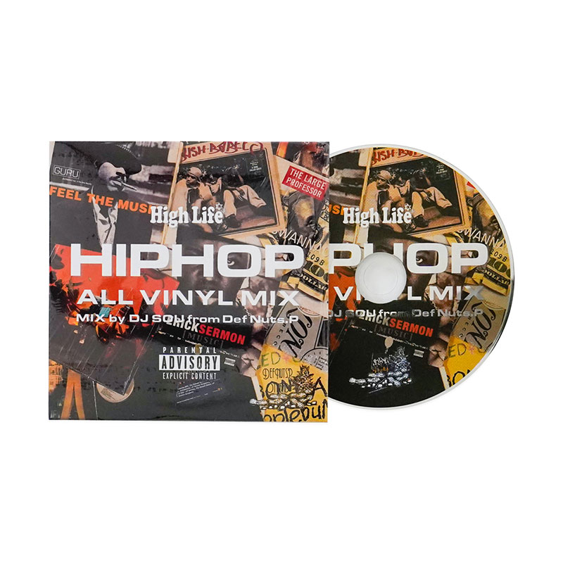 HIGH LIFE/ 【CD】Hip Hop All Vynil Mix by DJ SOU