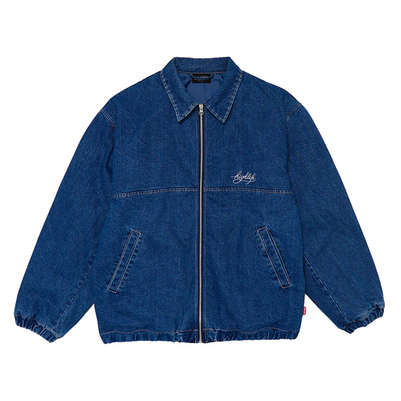 Denim Bomber Jacket -VintageWash-