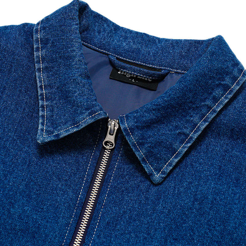 Denim Bomber Jacket -VintageWash-