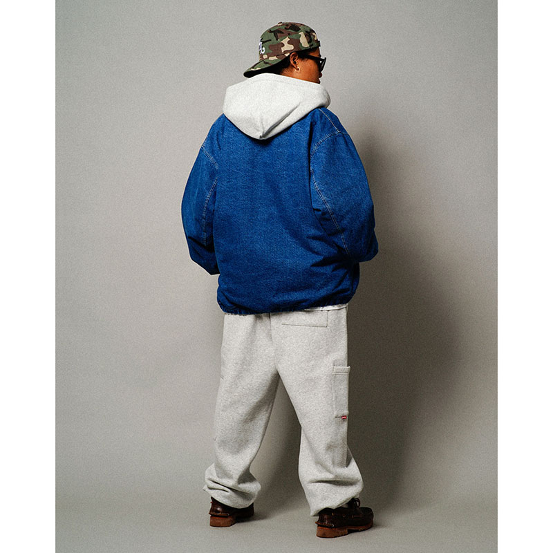 Denim Bomber Jacket -VintageWash-