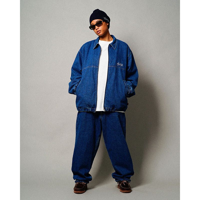 Denim Bomber Jacket -VintageWash-