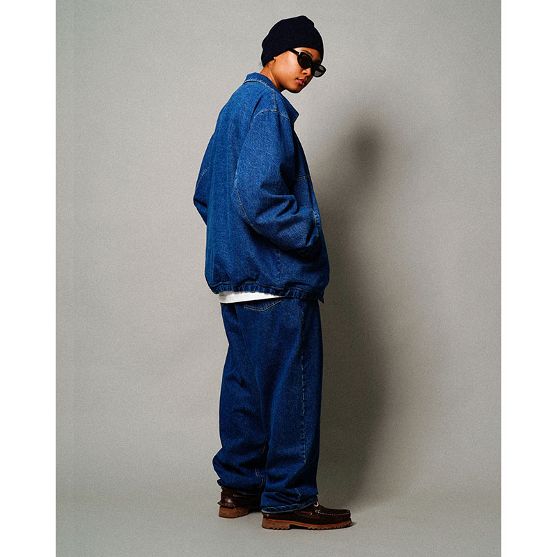 Denim Bomber Jacket -VintageWash-