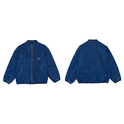 Denim Bomber Jacket -VintageWash-