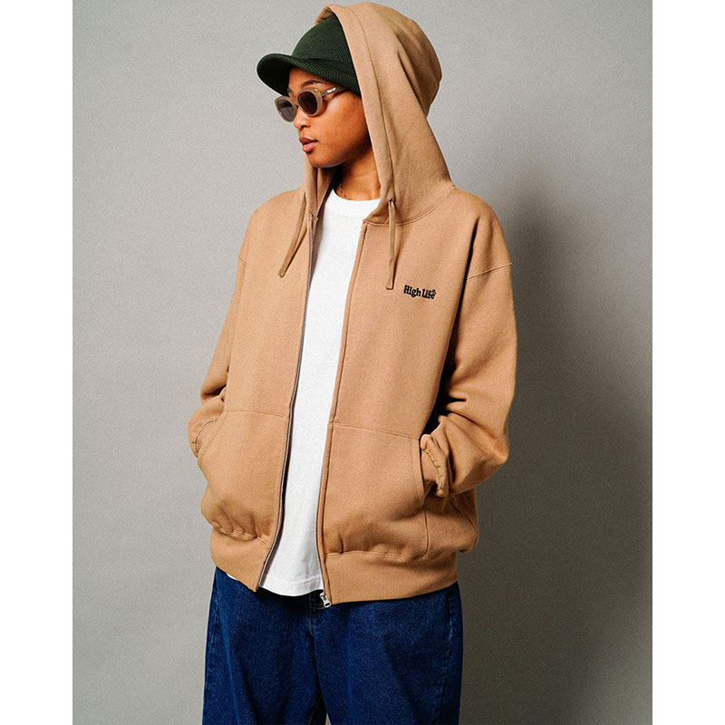 Main Logo Zip Hoodie