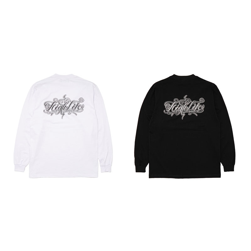 Script L/S Tee
