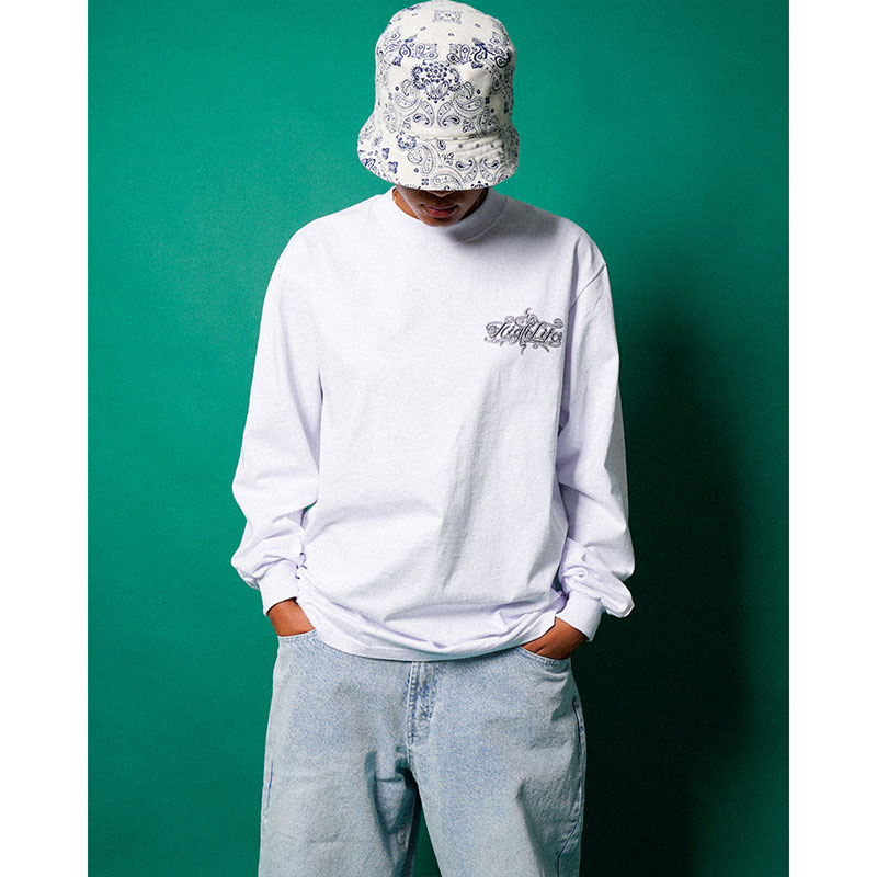 Script L/S Tee