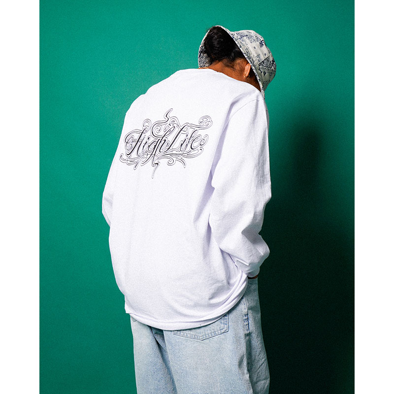 Script L/S Tee