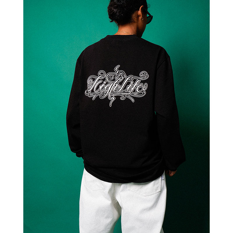 Script L/S Tee