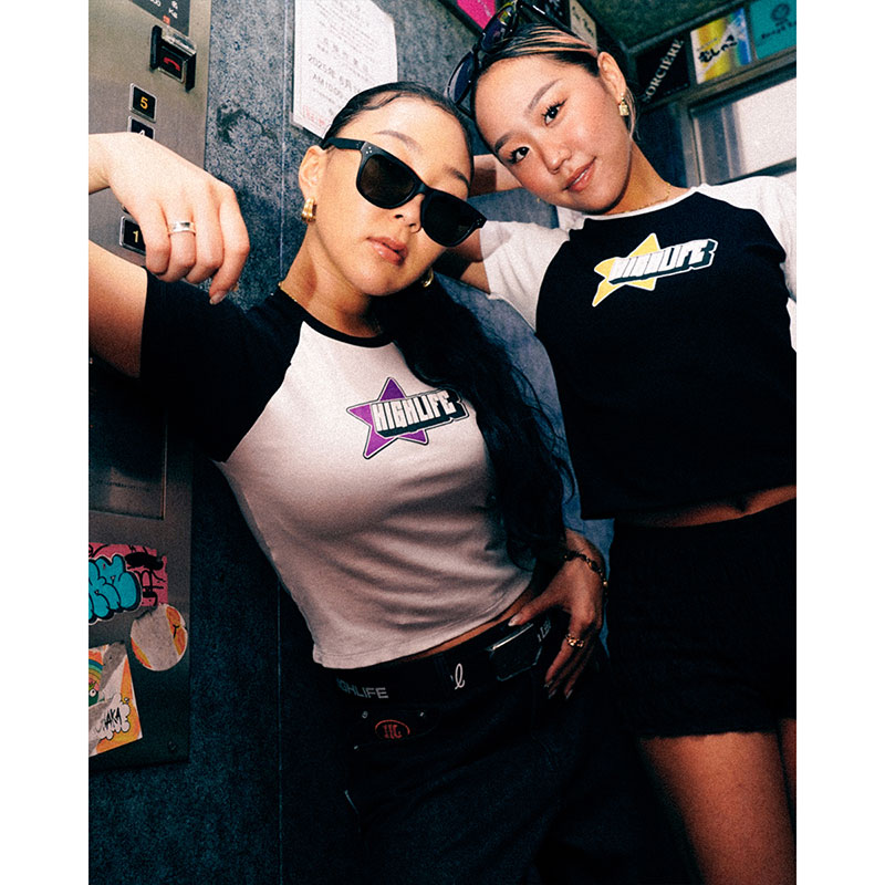 Y2K Raglan Baby Tee