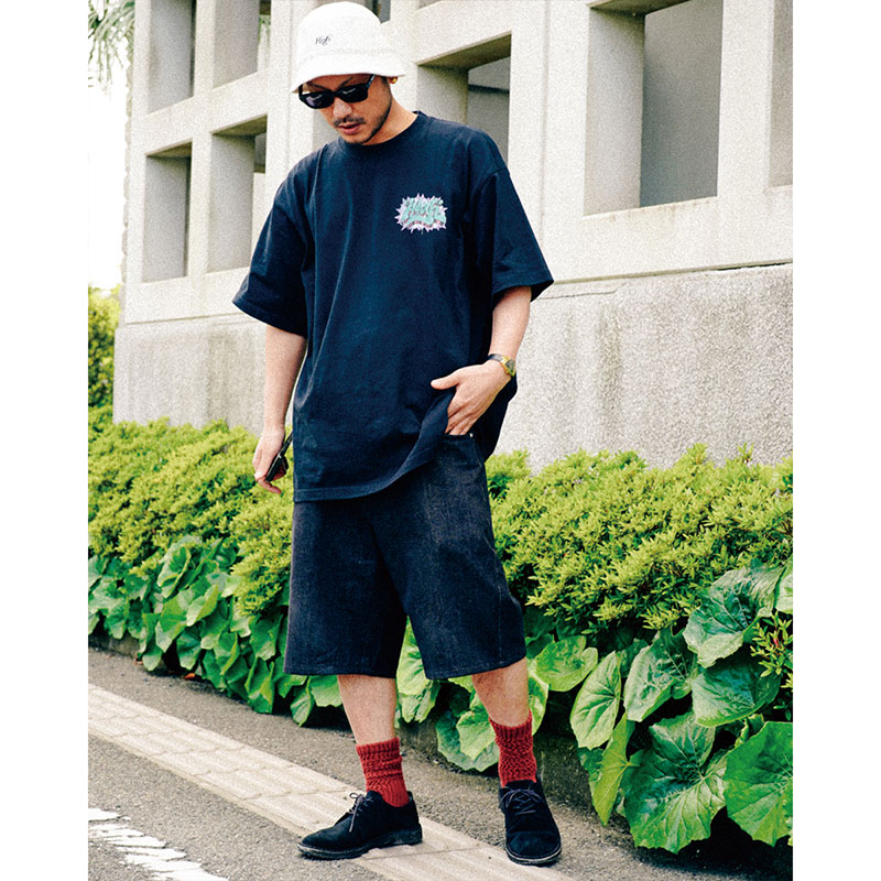 90s Baggy Denim Shorts