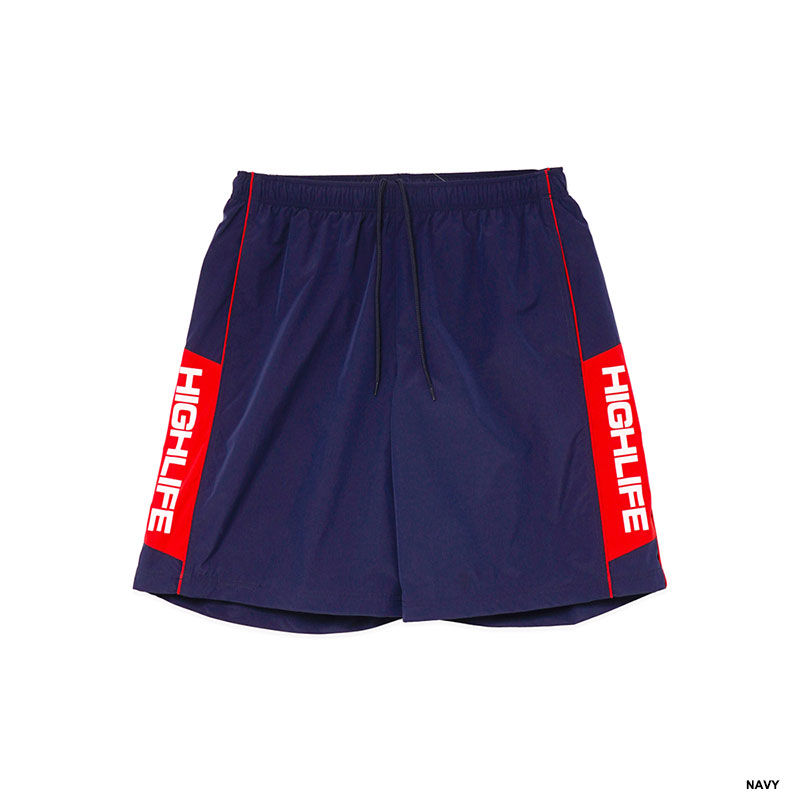 Piping Nylon Shorts