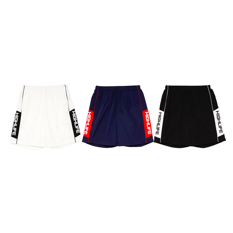 Piping Nylon Shorts