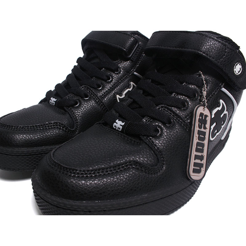 I PATH/ GRASSHOPPER -BLACK LEATHER-
