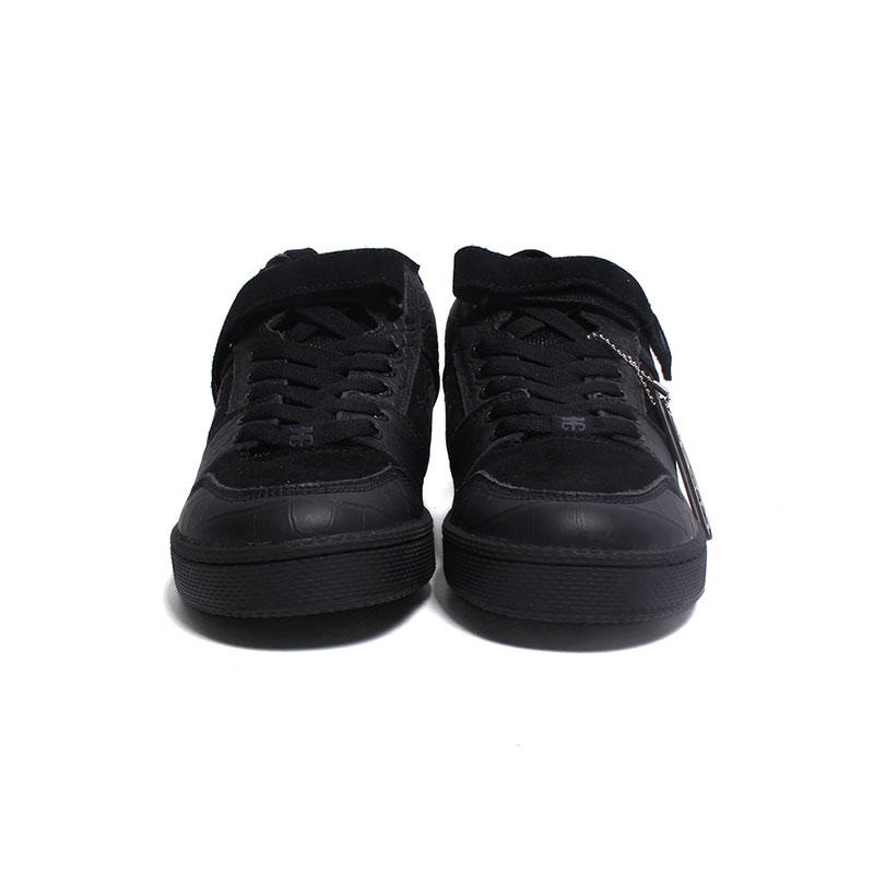 I PATH/ GRASSHOPPER -BLACK CROC LEATHER-