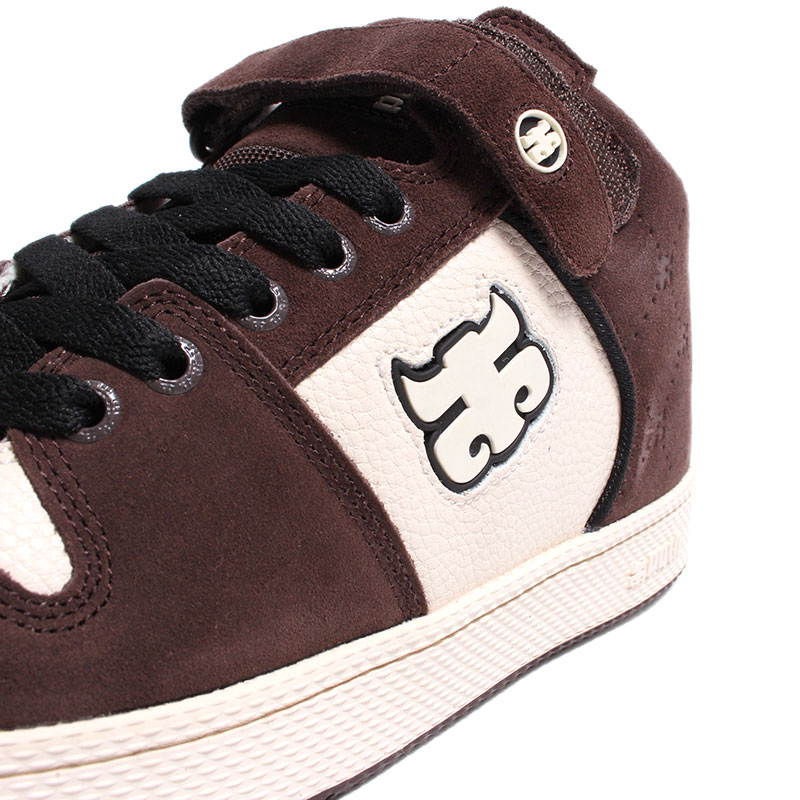 GRASSHOPPER EMBOSSED -BROWN SUEDE-
