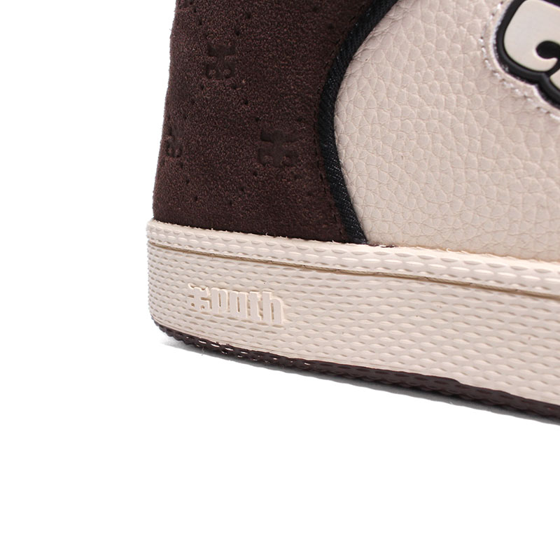 GRASSHOPPER EMBOSSED -BROWN SUEDE-