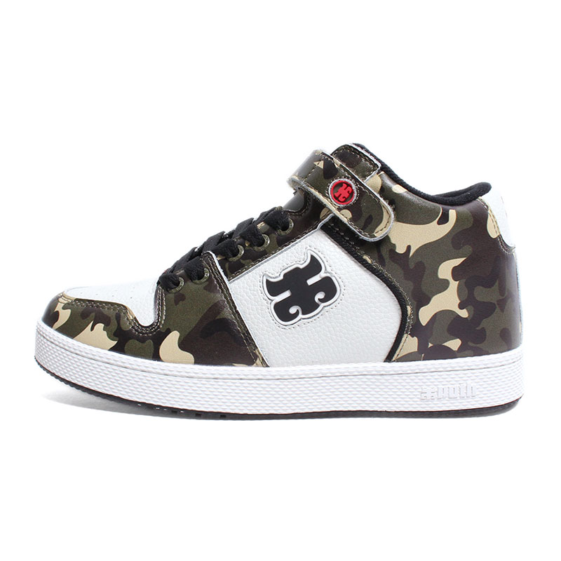 GRASSHOPPER CAMO TUMBLED LEATHER