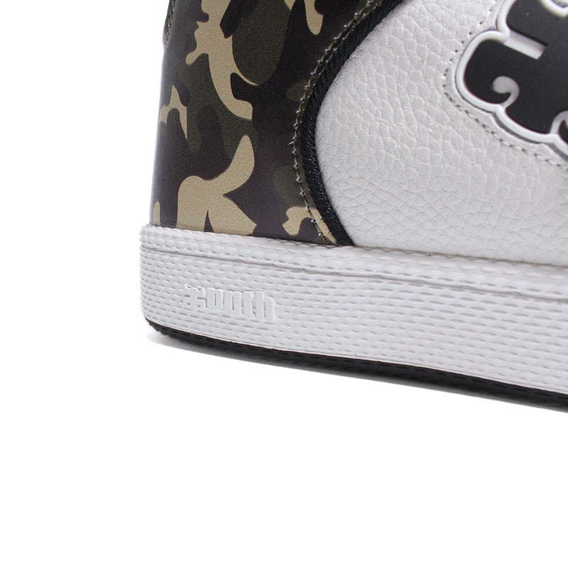 GRASSHOPPER CAMO TUMBLED LEATHER