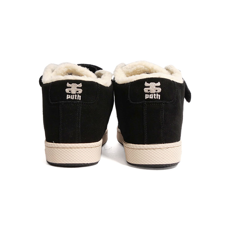 GRASSHOPPER WAXED SUEDE AND SHEARLING