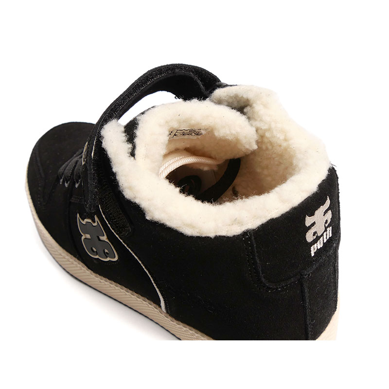 GRASSHOPPER WAXED SUEDE AND SHEARLING