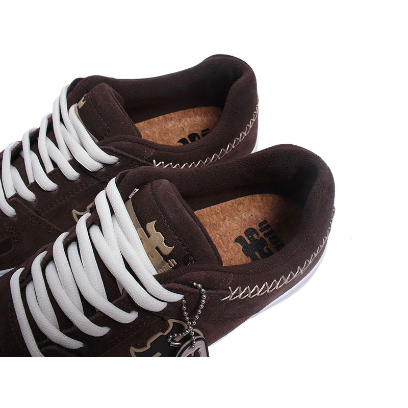 I PATH/ REED LOW -BROWN SUEDE-
