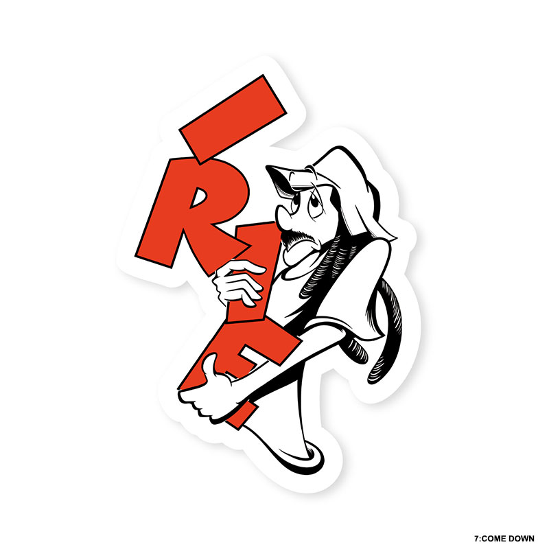 25 AW W.P STICKER