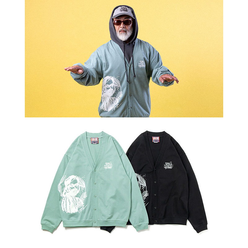 ×かねこじんこう a.k.a kanegooo IRIE RASTAMAN CARDIGAN