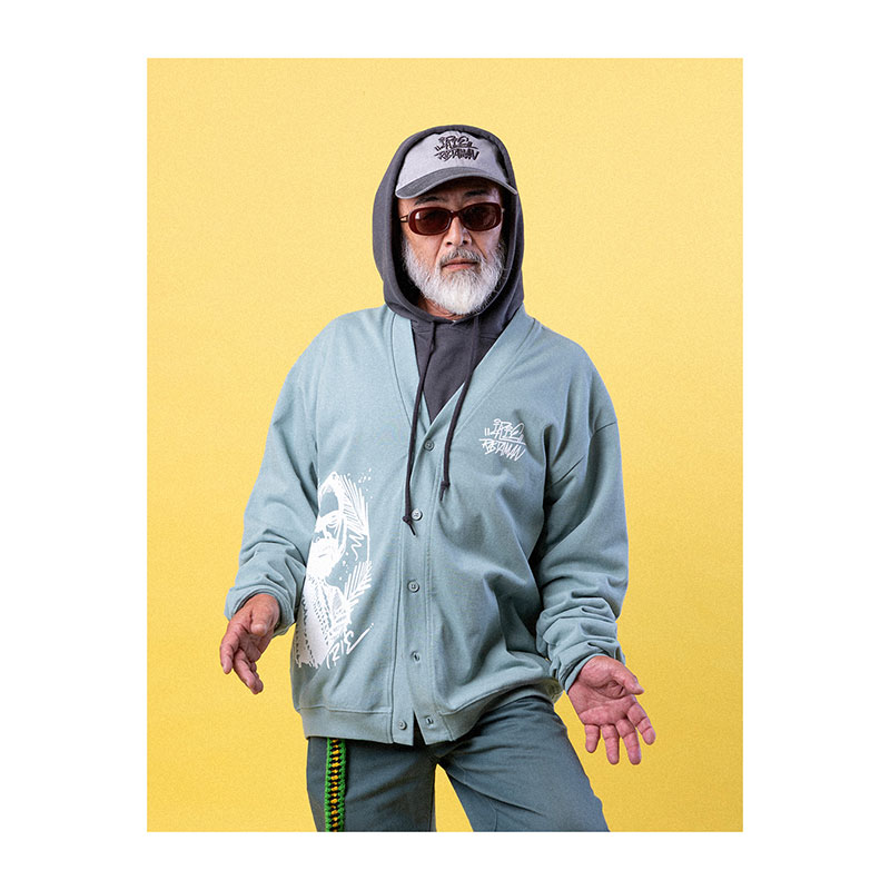 ×かねこじんこう a.k.a kanegooo IRIE RASTAMAN CARDIGAN