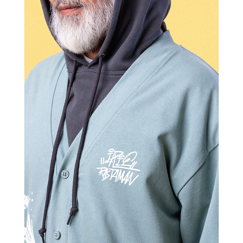 ×かねこじんこう a.k.a kanegooo IRIE RASTAMAN CARDIGAN