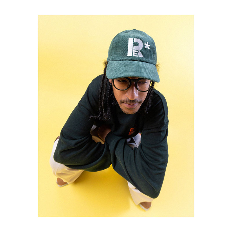 IRIE MIXED LETTER CORDUROY CAP