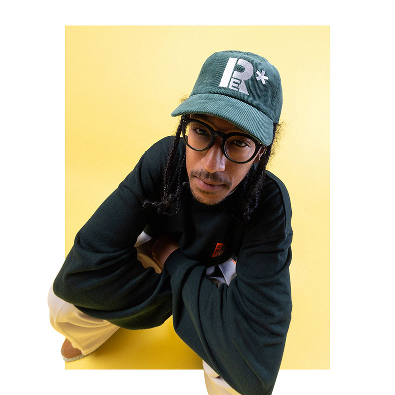 IRIE MIXED LETTER CORDUROY CAP