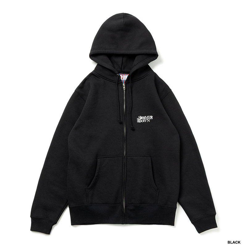 SIMMER DOWN ZIP HOODIE