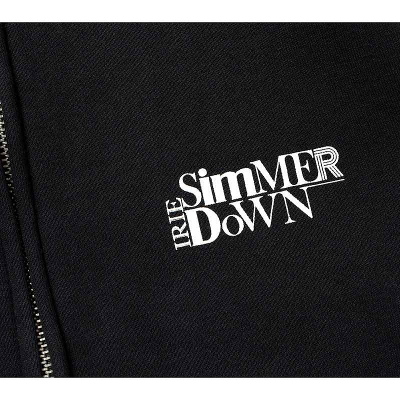 SIMMER DOWN ZIP HOODIE